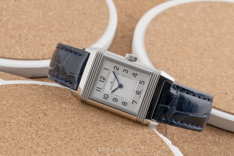 Jaeger LeCoultre Reverso steel quartz women's watch Q2618540, 221.8.47 LP: 7500EUR [2503357]