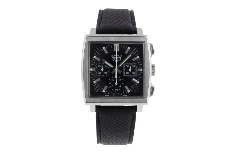 Tag Heuer Monaco chronograph steel automatic men's watch CS2111 [2502742]