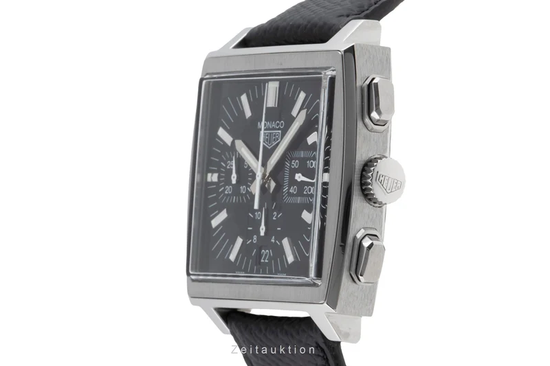 Tag Heuer Monaco chronograph steel automatic men's watch CS2111 [2502742]