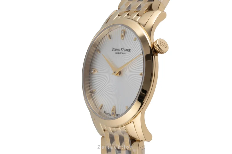 Bruno Söhnle Glashütte Bologna IV gilt / steel quartz women's watch 17-33231-240 [2503975]