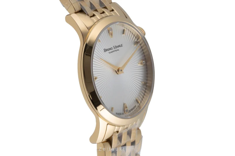Bruno Söhnle Glashütte Bologna IV gilt / steel quartz women's watch 17-33231-240 [2503975]