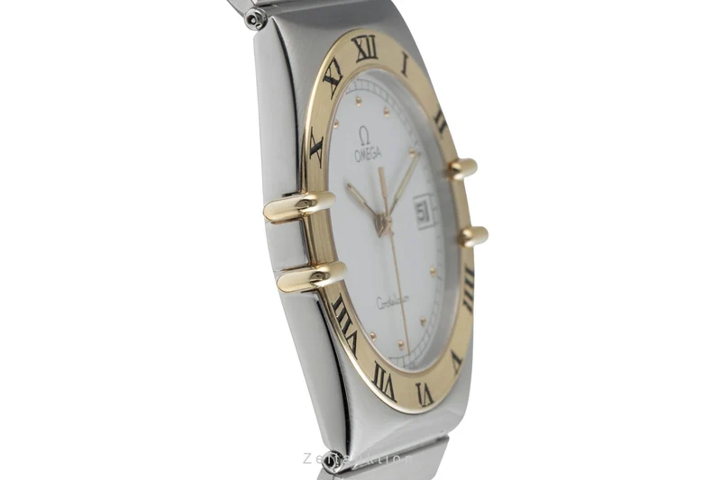 Omega Constellation steel / gold quartz men's watch 398.0876 [2503088]
