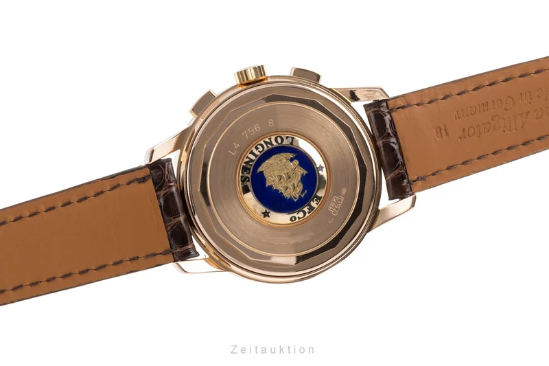 Longines Flagship 18 ct red gold automatic men's watch L4.756.8.72.0 [2503397]