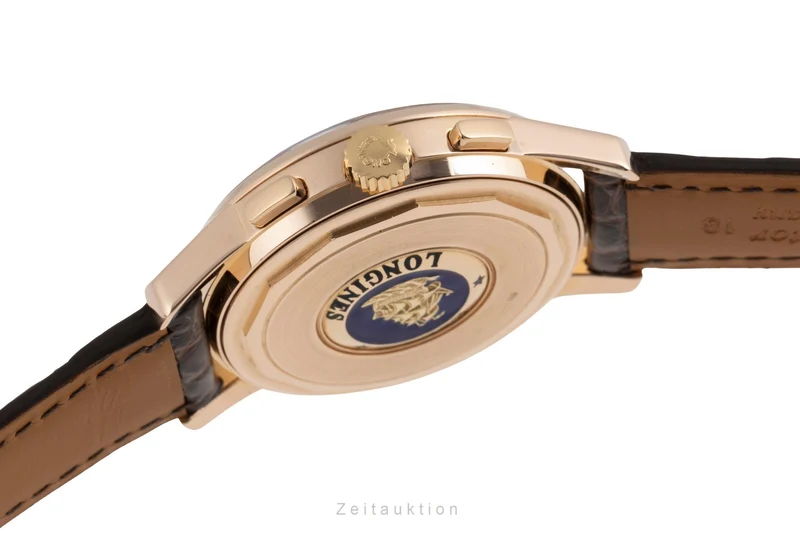 Longines Flagship 18 ct red gold automatic men's watch L4.756.8.72.0 [2503397]