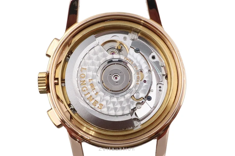 Longines Flagship 18 ct red gold automatic men's watch L4.756.8.72.0 [2503397]