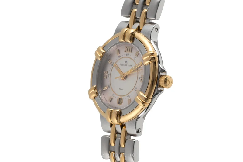 Maurice Lacroix gilt / steel quartz women's watch 75326 [2503786]