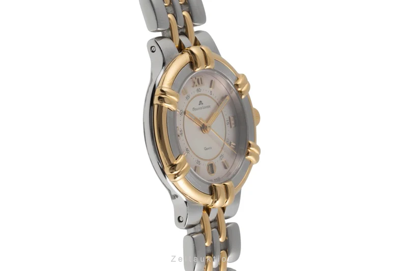 Maurice Lacroix gilt / steel quartz women's watch 75326 [2503786]
