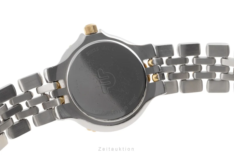 Maurice Lacroix gilt / steel quartz women's watch 75326 [2503786]