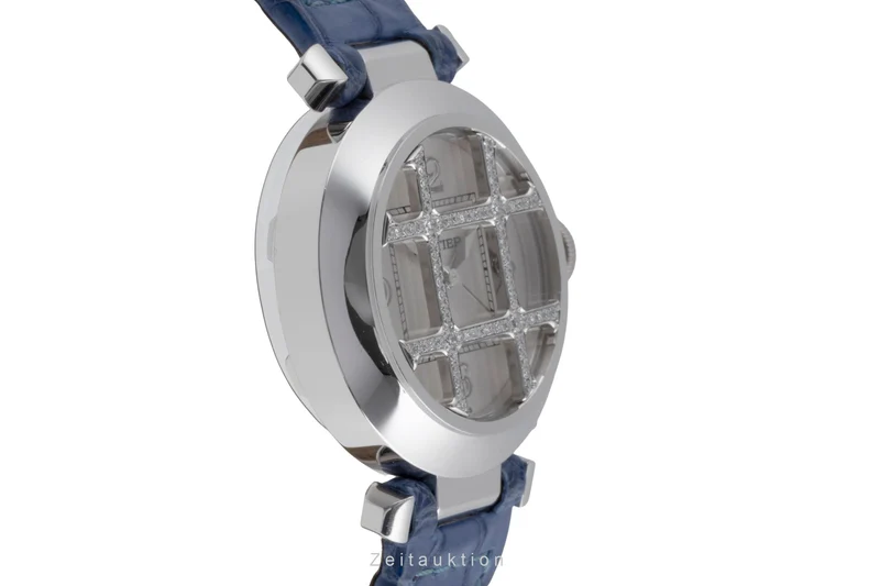 Cartier Pasha 18 ct white gold automatic women's watch WJ101456 LP: 35200EUR [2503811]