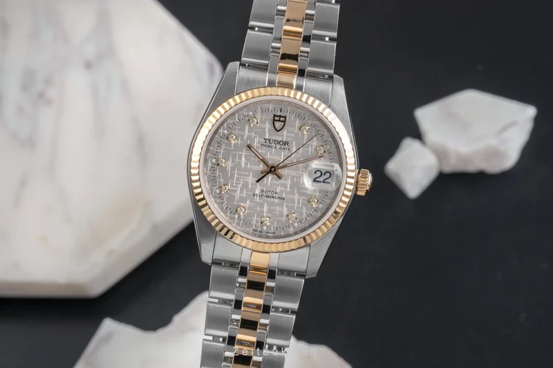 Tudor Prince Date steel / gold automatic men's watch 74033 [2503112]