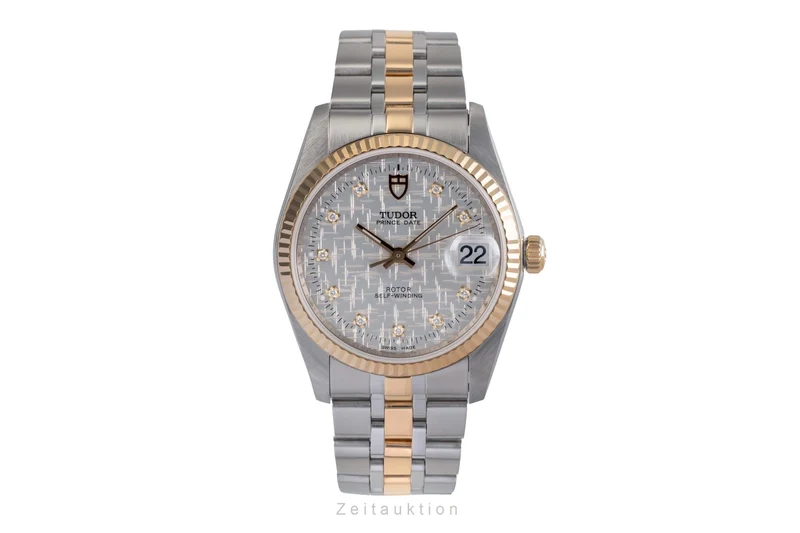 Tudor Prince Date steel / gold automatic men's watch 74033 [2503112]