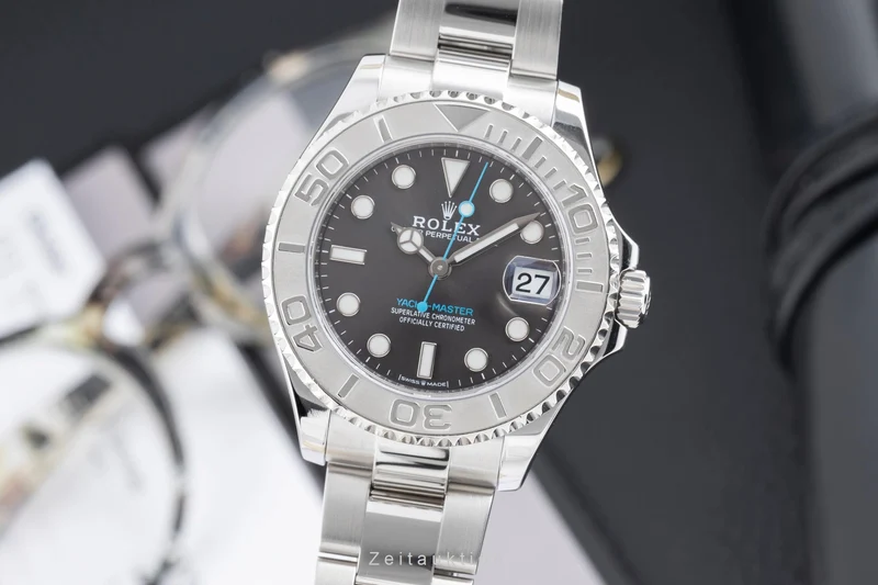 Rolex Yacht-Master steel / platinium automatic men's watch 268622 [2503619]