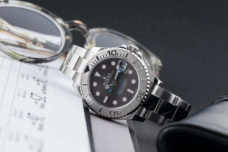 Rolex Yacht-Master steel / platinium automatic men's watch 268622 [2503619]