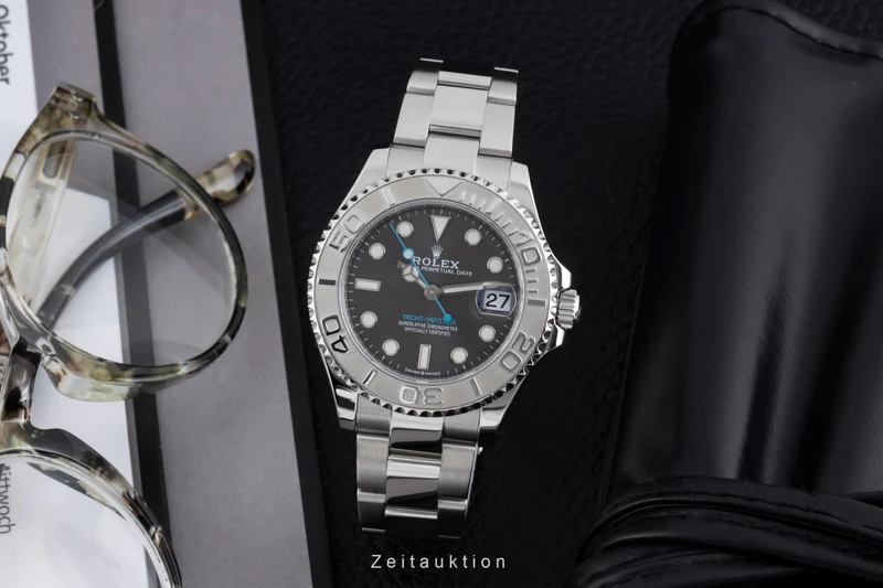 Rolex Yacht-Master steel / platinium automatic men's watch 268622 [2503619]