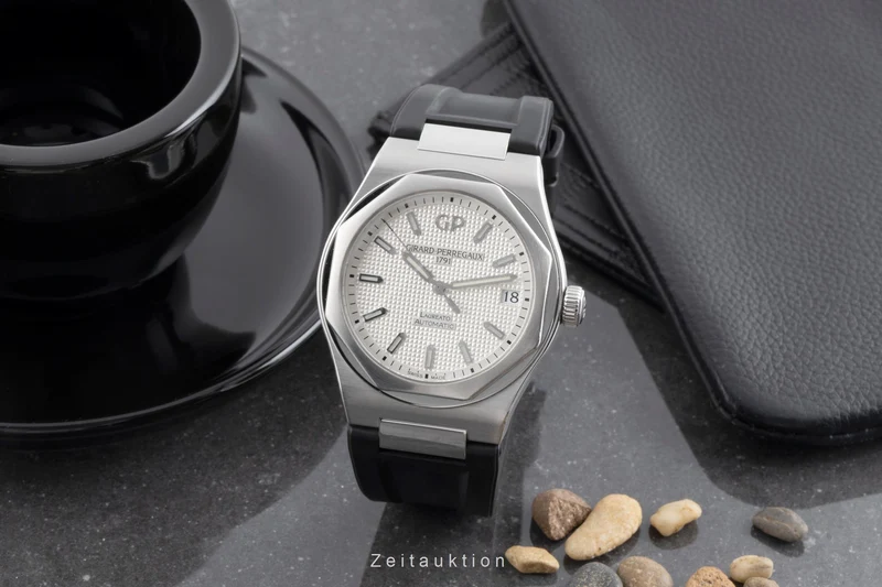 Girard Perregaux Laureato steel automatic men's watch 81010-11-131-BB6A [2503807]