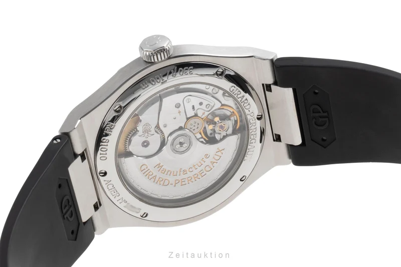 Girard Perregaux Laureato steel automatic men's watch 81010-11-131-BB6A [2503807]