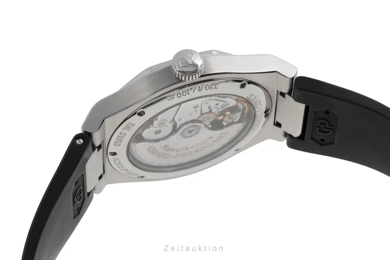 Girard Perregaux Laureato steel automatic men's watch 81010-11-131-BB6A [2503807]