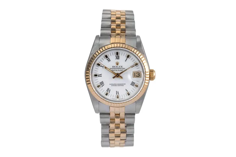 Rolex Datejust steel / gold automatic women's watch 68273 [2503286]