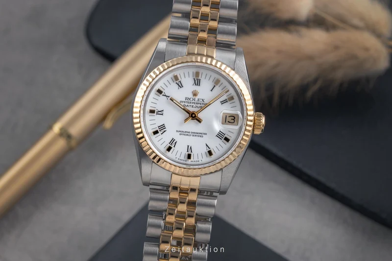 Rolex Datejust steel / gold automatic women's watch 68273 [2503286]
