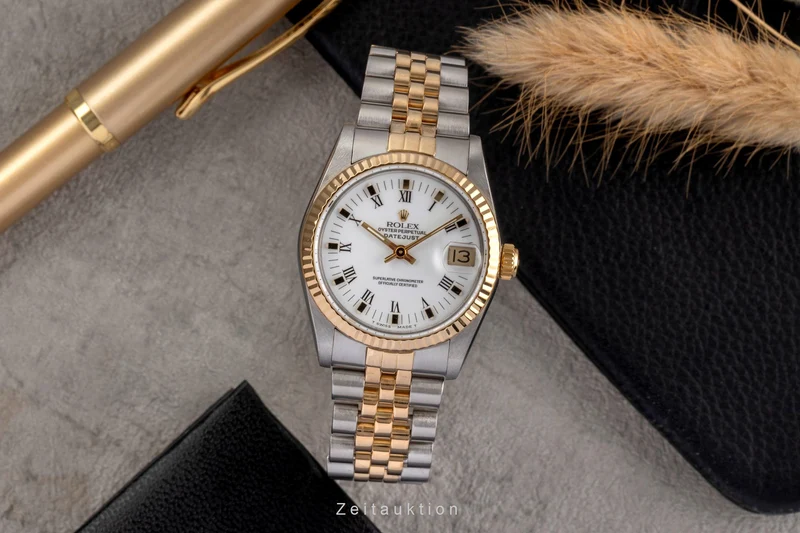 Rolex Datejust steel / gold automatic women's watch 68273 [2503286]