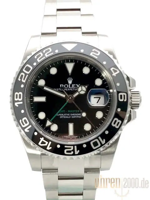 Rolex GMT-Master II Edelstahl 116710LN ungetragen aus 2011