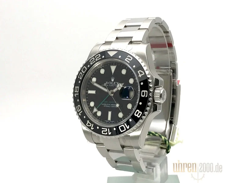 Rolex GMT-Master II Edelstahl 116710LN ungetragen aus 2011