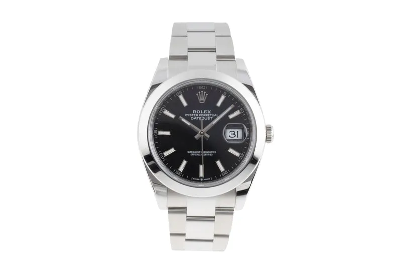 Rolex Datejust steel automatic men's watch 126300 [2502796]