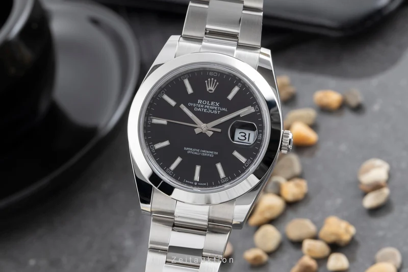 Rolex Datejust steel automatic men's watch 126300 [2502796]