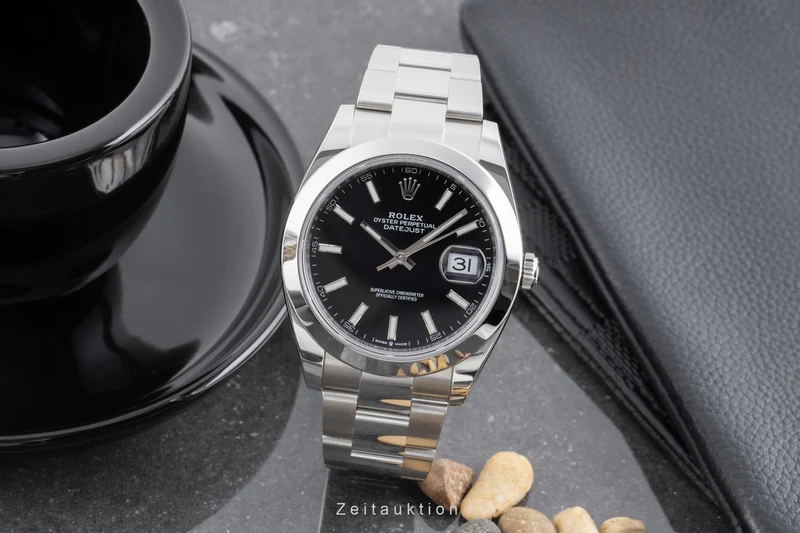 Rolex Datejust steel automatic men's watch 126300 [2502796]