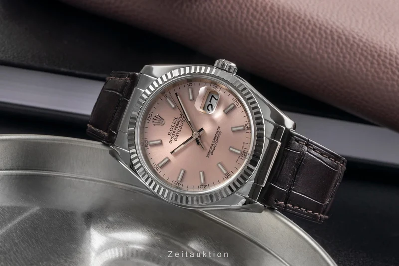 Rolex Datejust 18 ct white gold automatic men's watch 116139 [2503706]