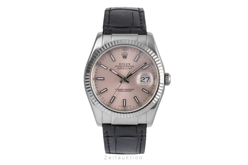 Rolex Datejust 18 ct white gold automatic men's watch 116139 [2503706]