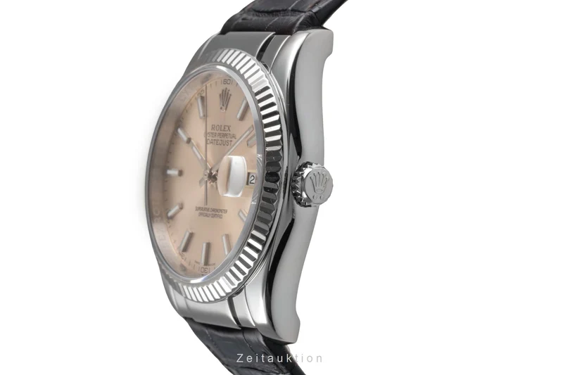 Rolex Datejust 18 ct white gold automatic men's watch 116139 [2503706]