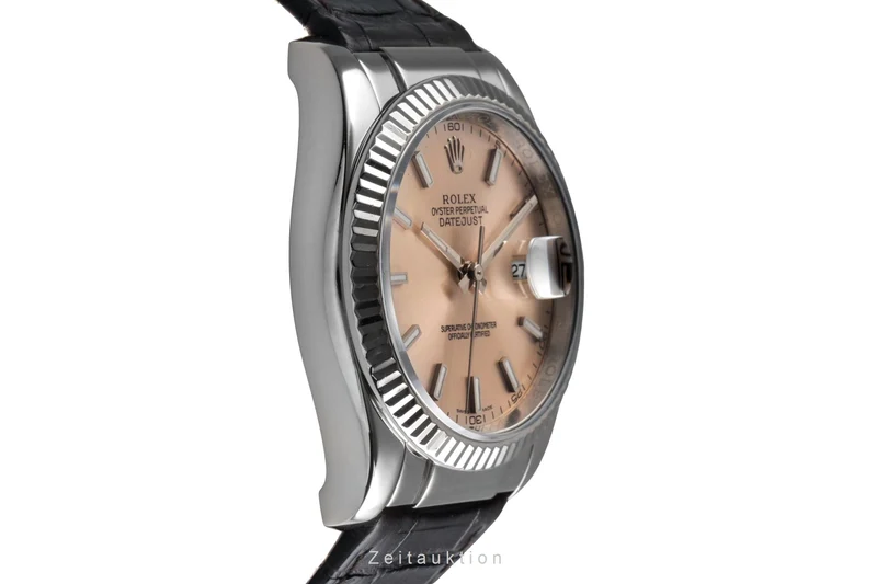 Rolex Datejust 18 ct white gold automatic men's watch 116139 [2503706]