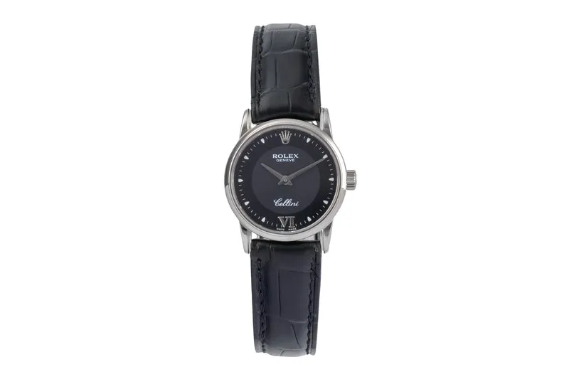 Rolex Cellini 18 ct white gold quartz women's watch 6111/9 [2503201]