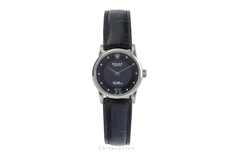 Rolex Cellini 18 ct white gold quartz women's watch 6111/9 [2503201]