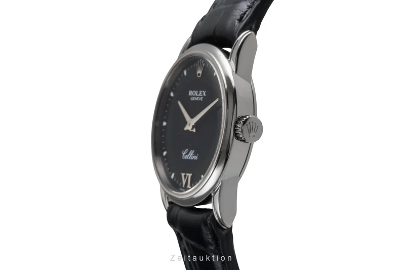 Rolex Cellini 18 ct white gold quartz women's watch 6111/9 [2503201]