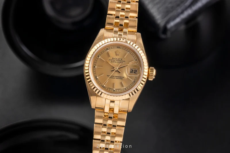 Rolex Lady Datejust 18 ct gold automatic women's watch 69178 [2503833]