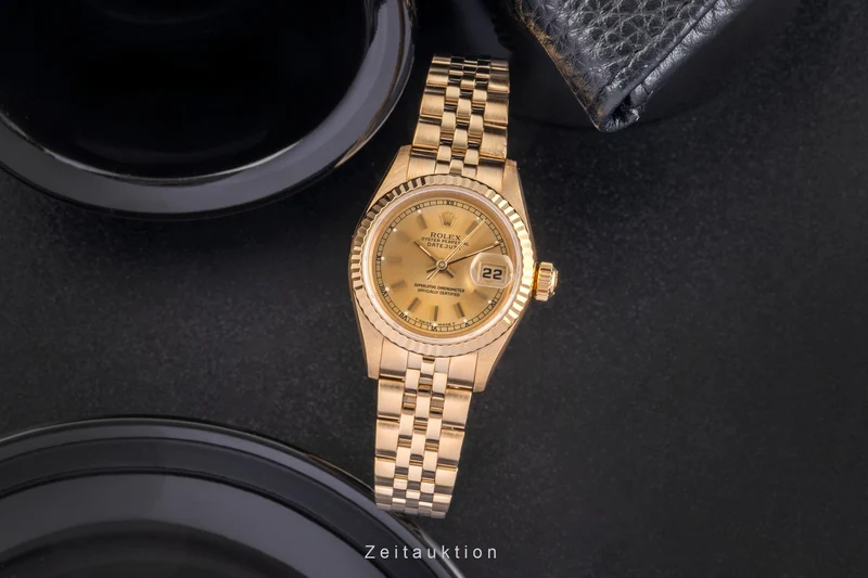 Rolex Lady Datejust 18 ct gold automatic women's watch 69178 [2503833]