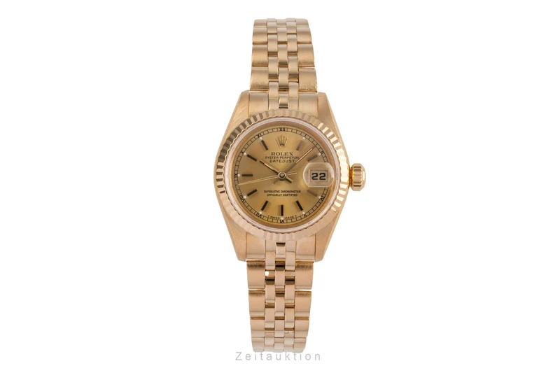 Rolex Lady Datejust 18 ct gold automatic women's watch 69178 [2503833]