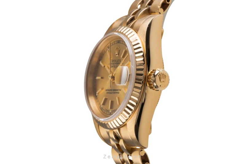 Rolex Lady Datejust 18 ct gold automatic women's watch 69178 [2503833]