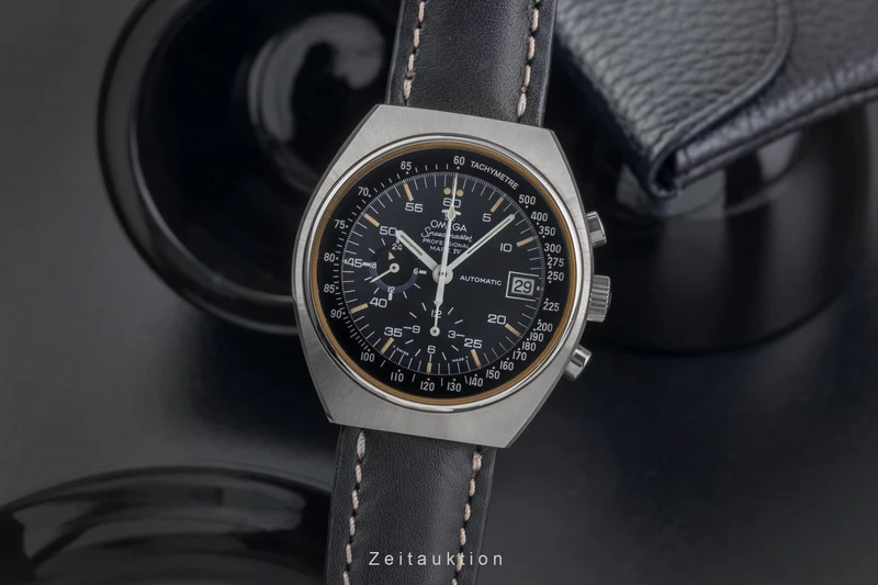 Omega Speedmaster chronograph steel automatic men's watch 176.009 [2503660]