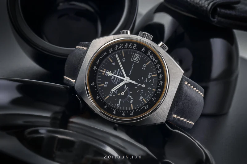 Omega Speedmaster chronograph steel automatic men's watch 176.009 [2503660]