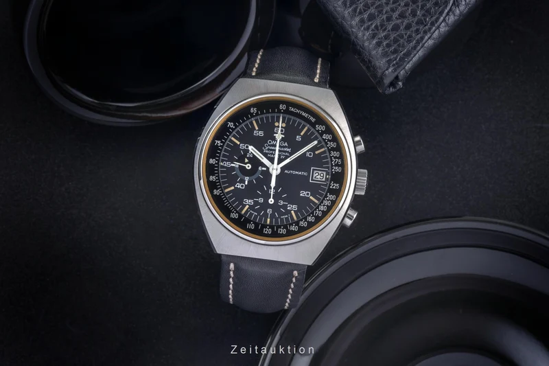 Omega Speedmaster chronograph steel automatic men's watch 176.009 [2503660]