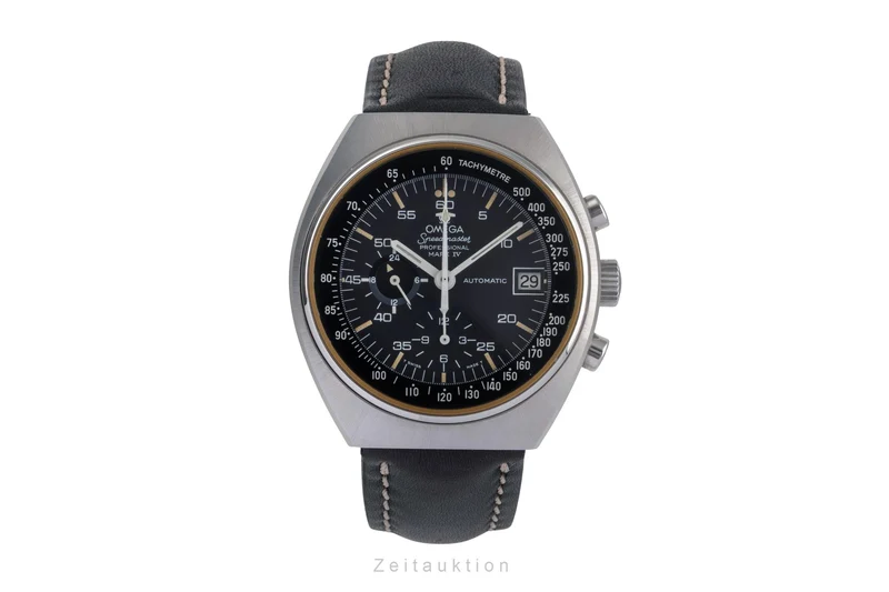 Omega Speedmaster chronograph steel automatic men's watch 176.009 [2503660]