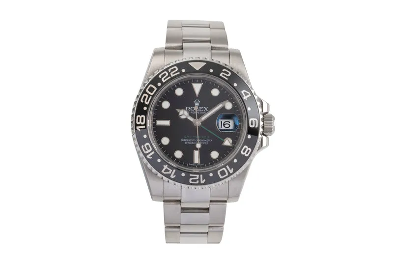 Rolex GMT-Master II steel automatic men's watch 116710LN [2502262]