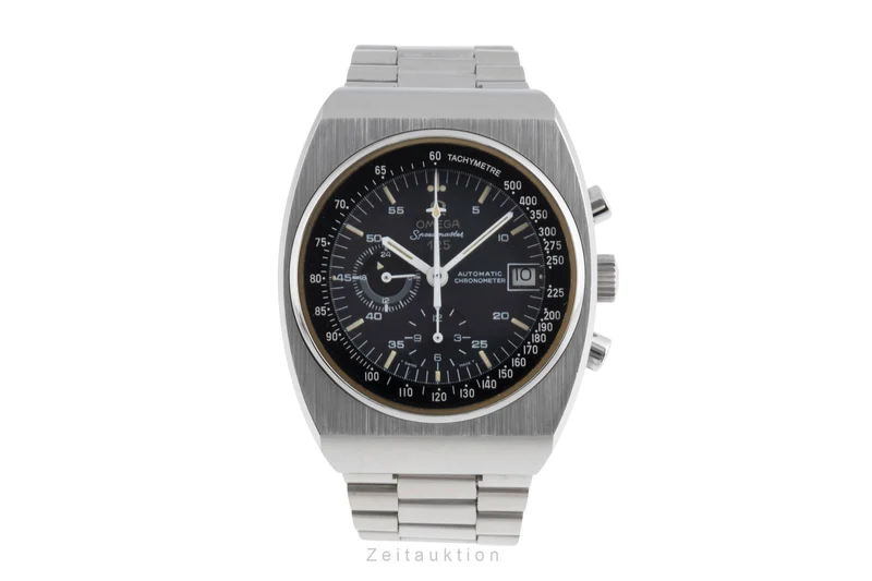 Omega Speedmaster chronograph steel automatic men's watch 378.0801 Vintage [2502776]