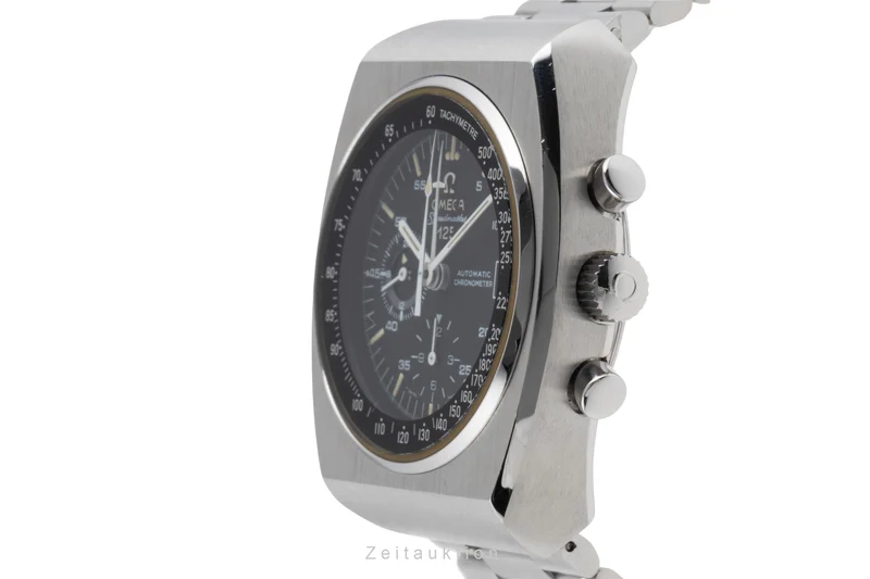 Omega Speedmaster chronograph steel automatic men's watch 378.0801 Vintage [2502776]