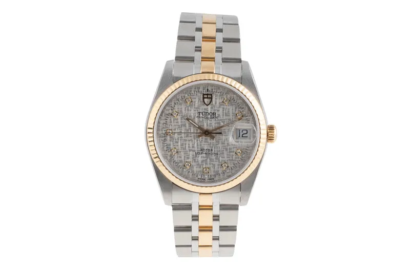 Tudor Prince Date steel / gold automatic men's watch 74033 [2502645]
