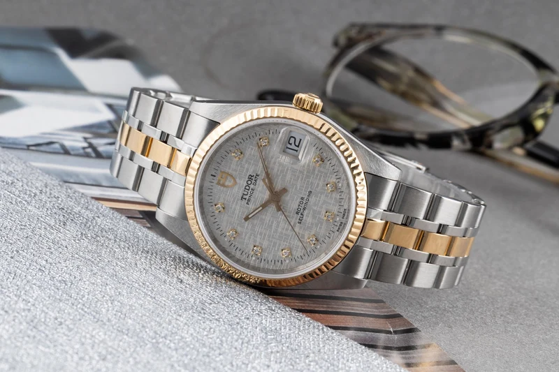 Tudor Prince Date steel / gold automatic men's watch 74033 [2502645]