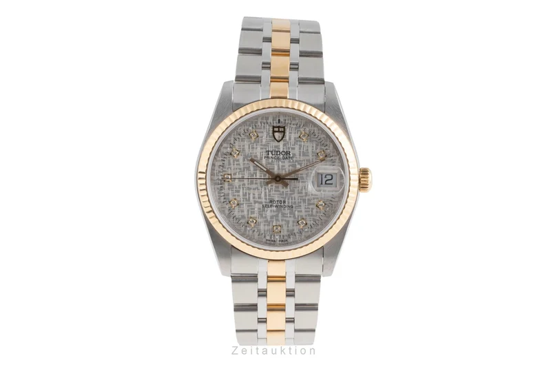 Tudor Prince Date steel / gold automatic men's watch 74033 [2502645]